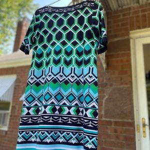 Woman’s geometric design